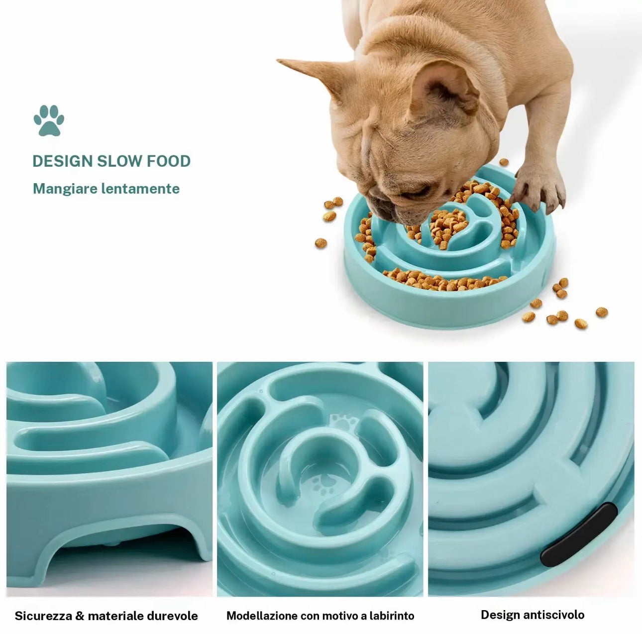 Ciotola anti ingozzamento - Malika