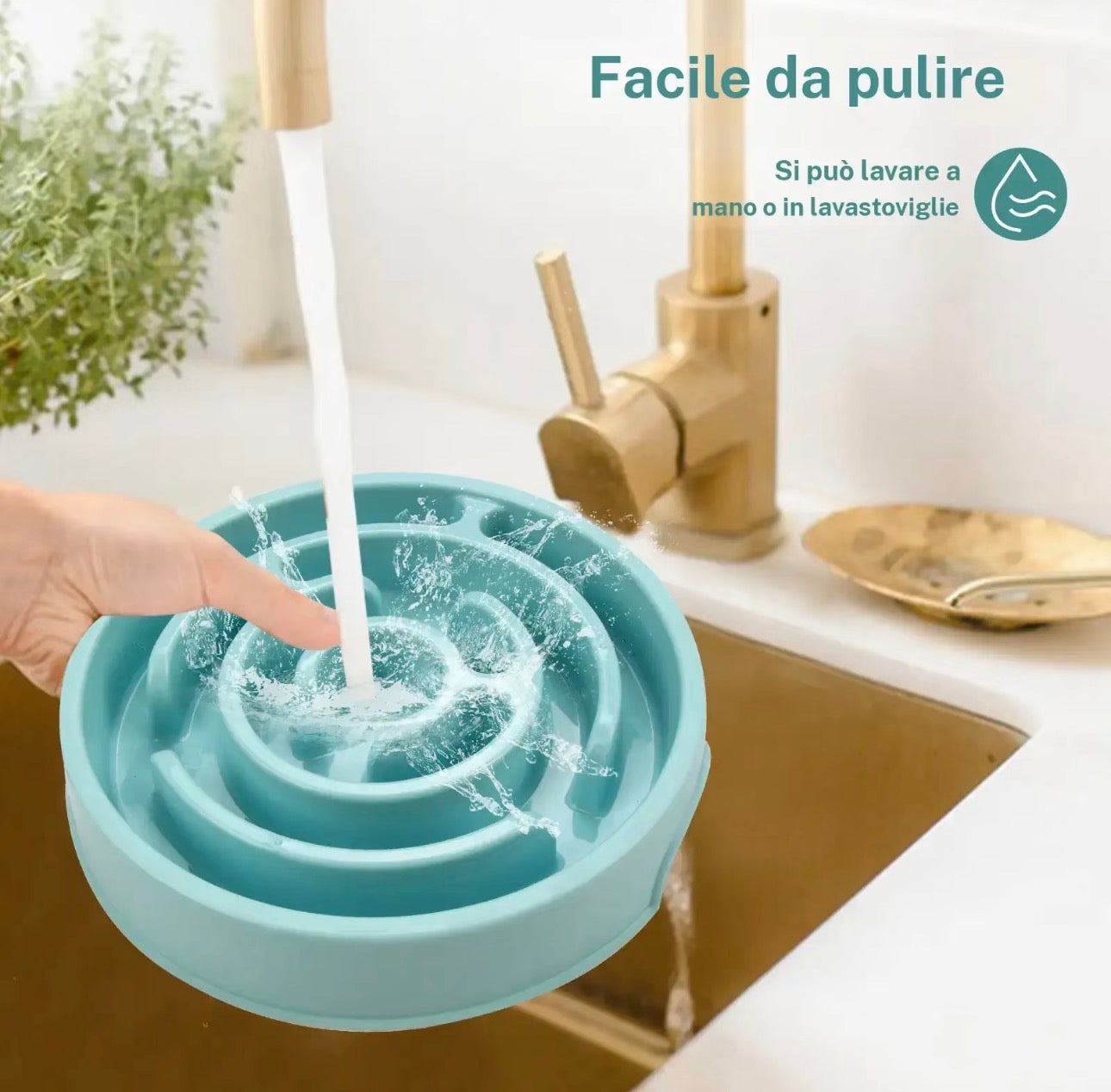 Ciotola anti ingozzamento - Malika